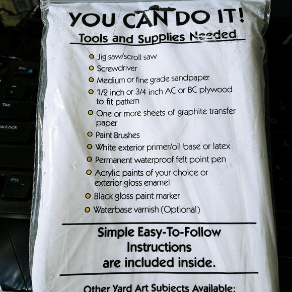 Christmas Yard Art Do It Yourself Wood Patterns Santa Stop Moose &2 Candy Canes - Picture 2 of 3